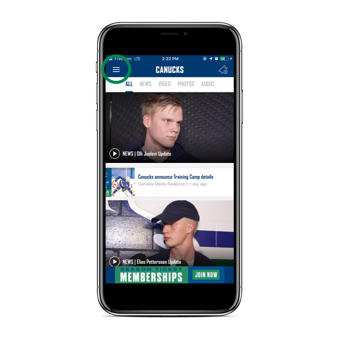 Canucks Mobile Ticketing Canucks Mobile Ticketing